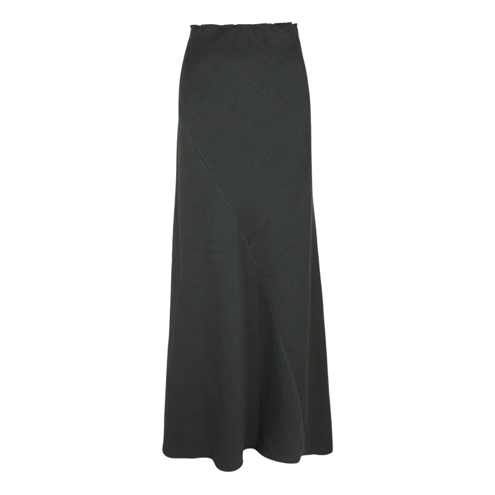 Cortana Gray Skirts - Female - Maxi Skirts - S - Skirts