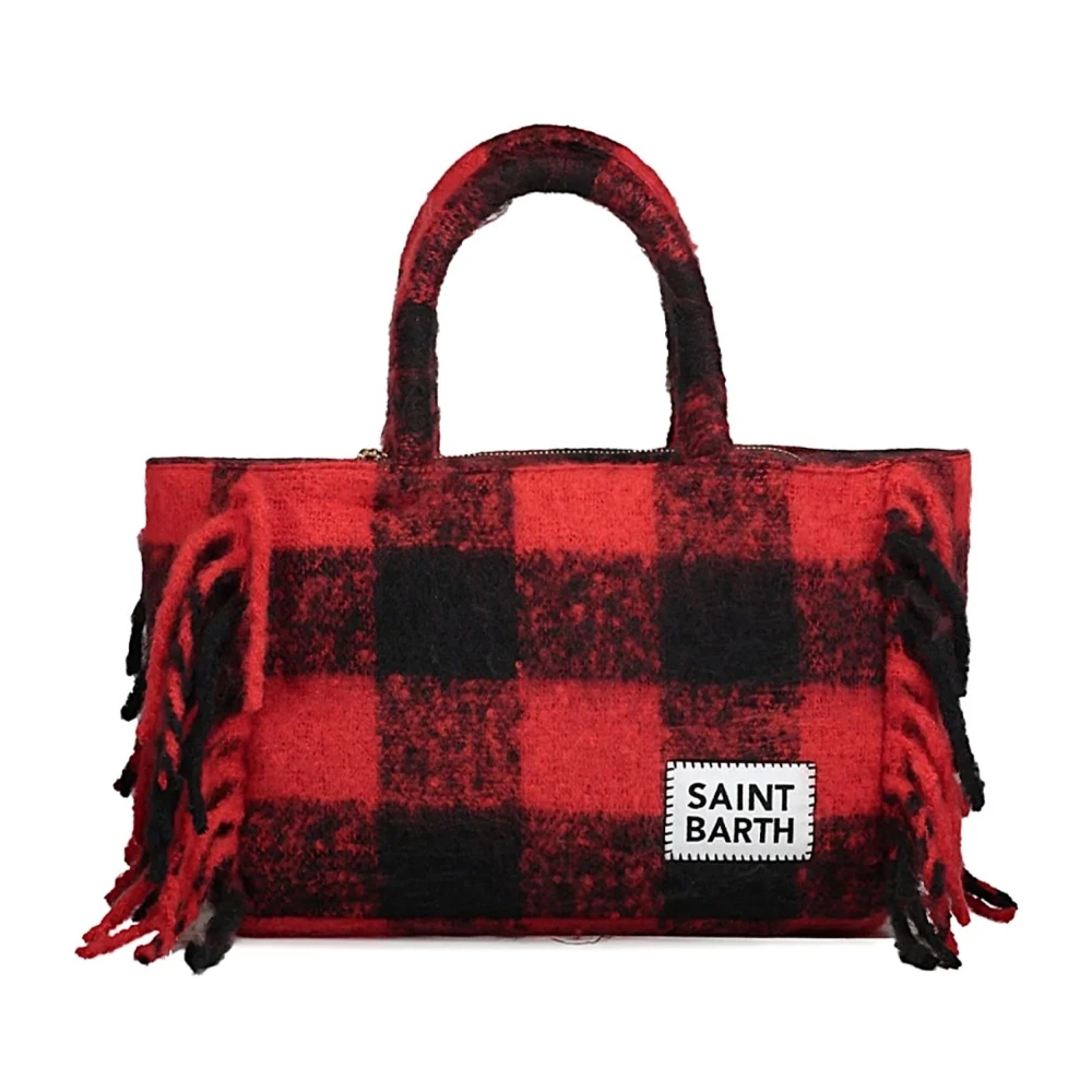 Mc2 Saint Barth Women's Red Handbags, One Size, Borsa