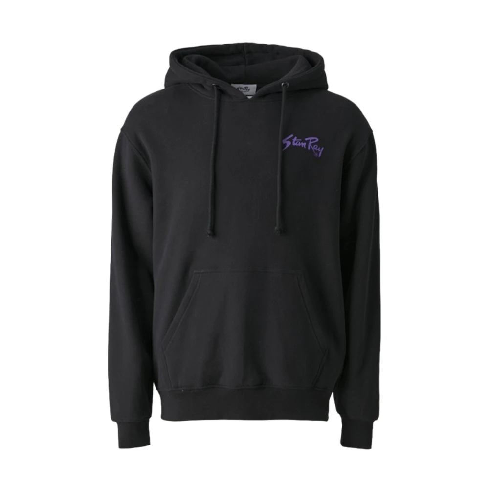 Stan Ray Zwarte Katoenen Hoodie Herfst Winter 2024 Black Heren