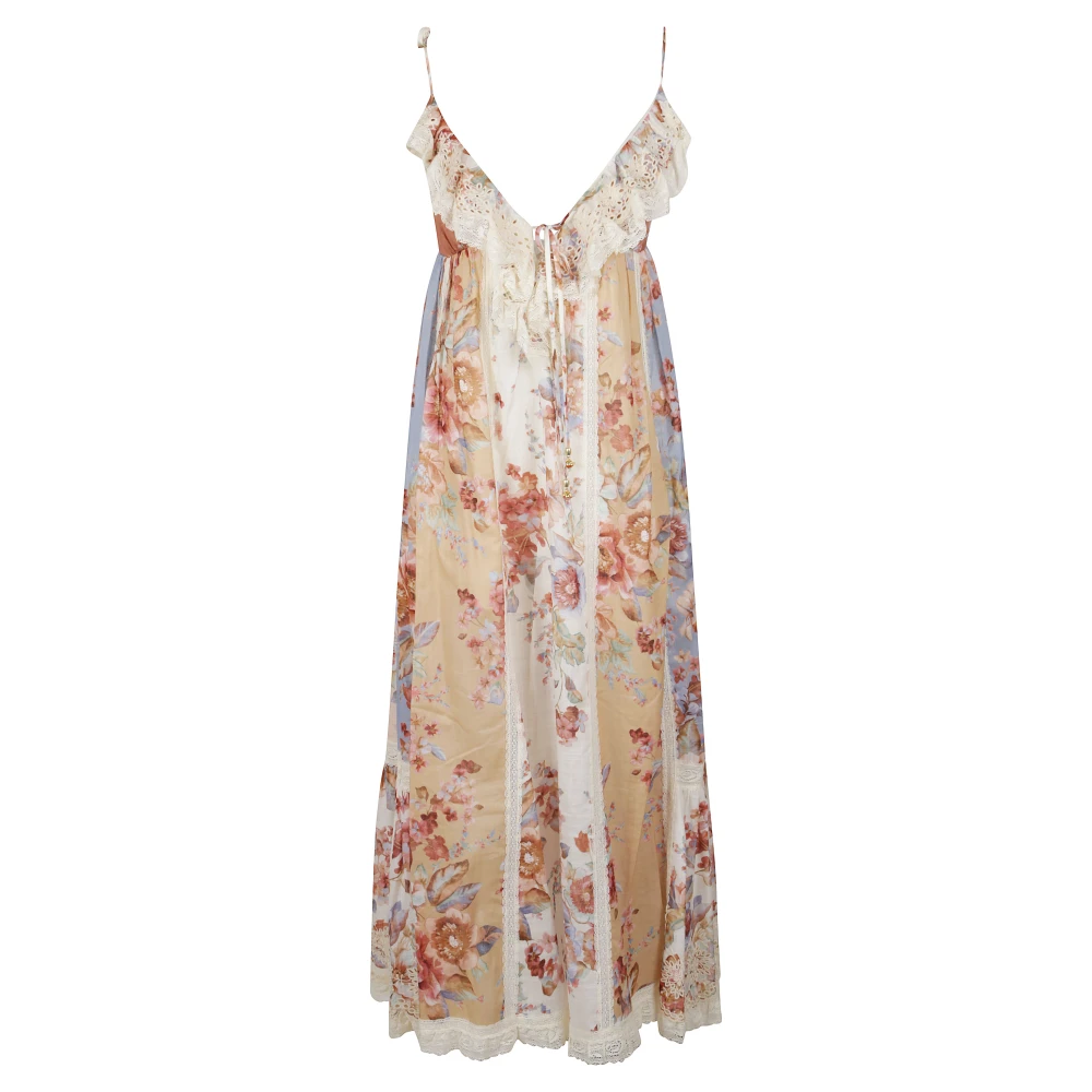 Zimmermann Women's Multicolor Midi Dress - Midi Dresses - M - Dresses