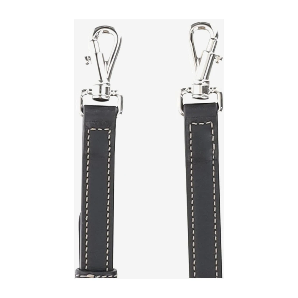 TOD'S Zwarte Leren Schoenen Black Dames