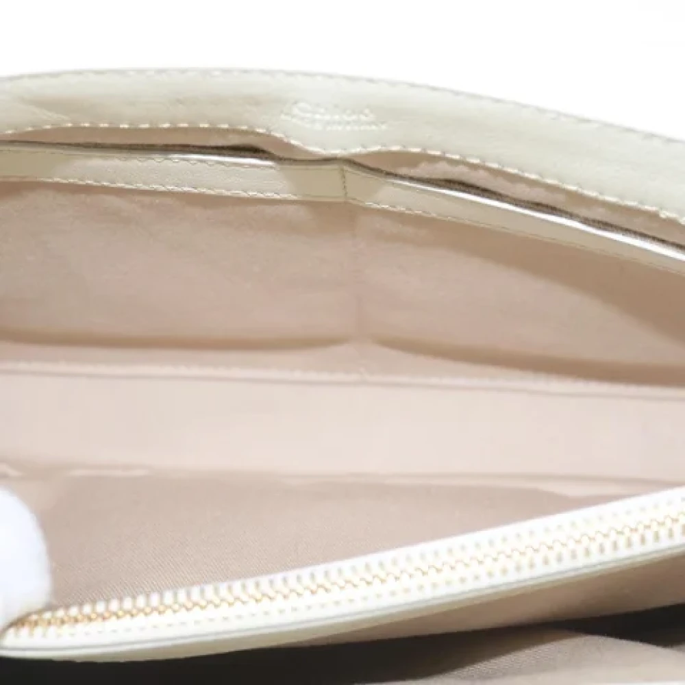 Chloé Pre-owned Leather handbags White Dames
