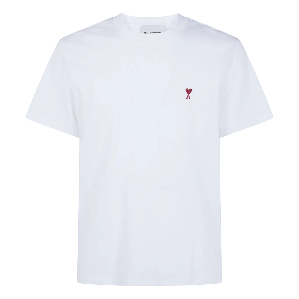 Ami Paris Vit Ami De Coeur Tshirt