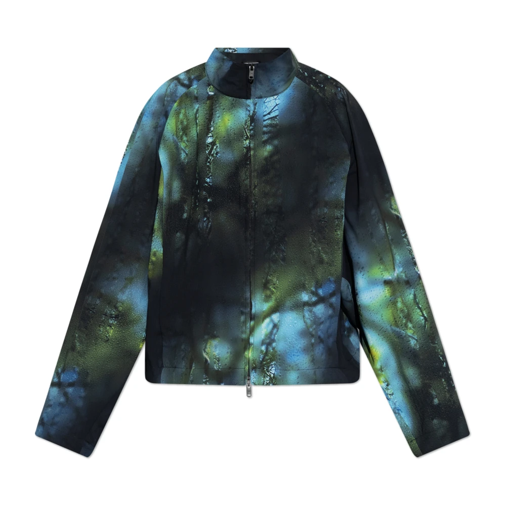 Y-3 Lichte jas met opstaande kraag Multicolor Dames