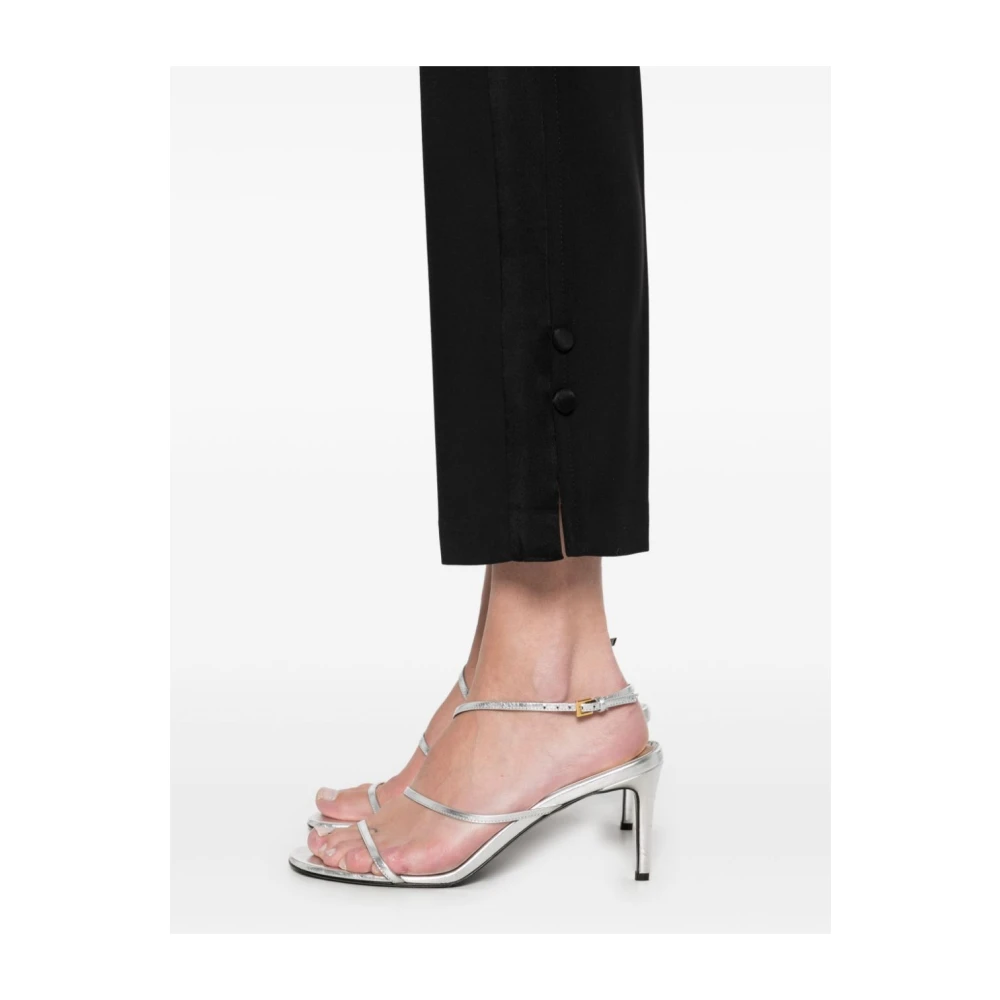 Elisabetta Franchi Nero Broek voor Vrouwen Black Dames