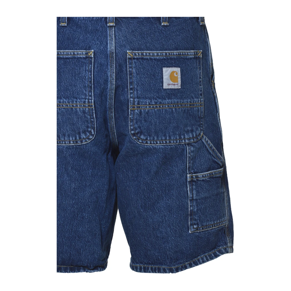 Carhartt WIP Denim Shorts Blue Heren