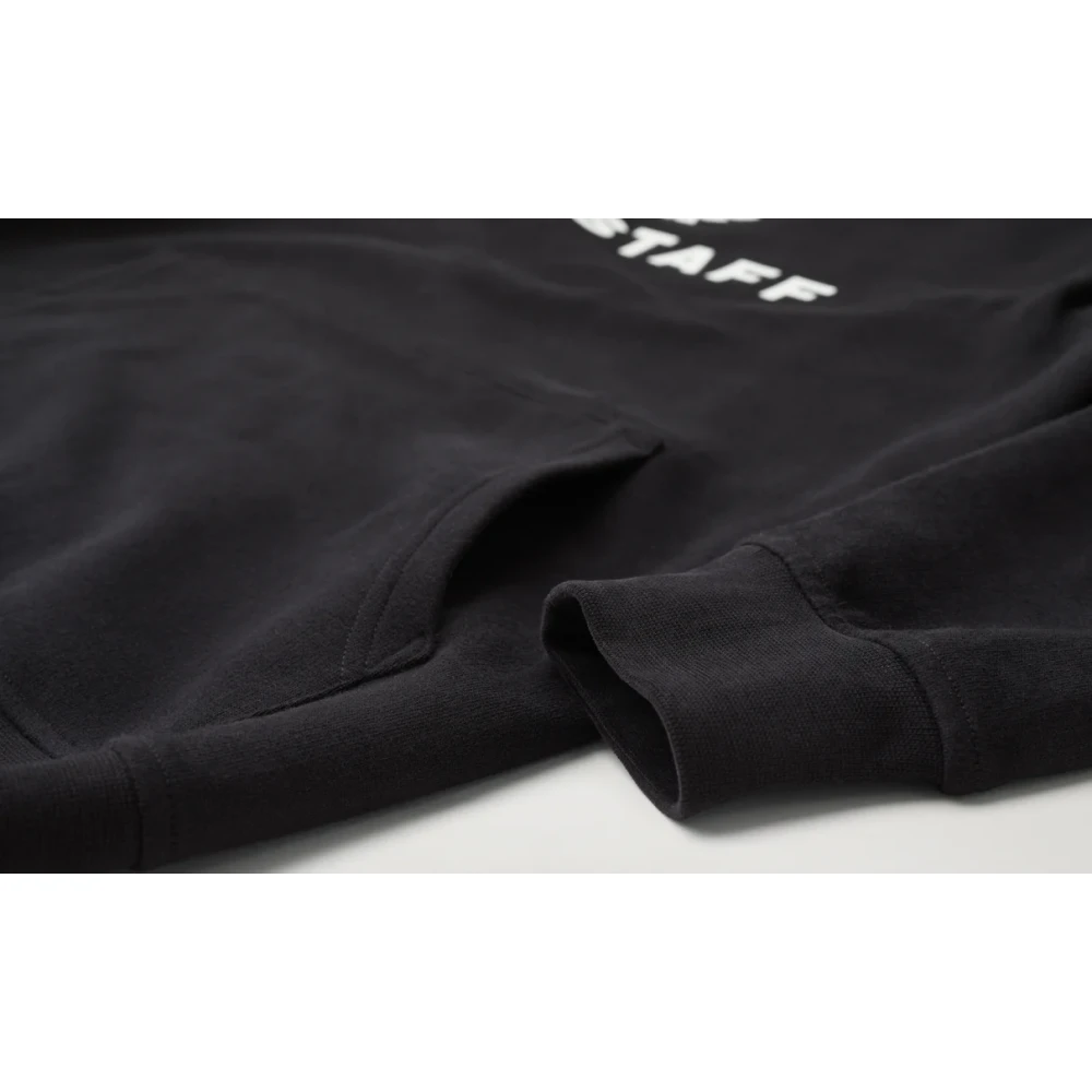 Belstaff Color Block Signature Hoodie Black Heren