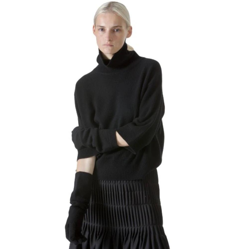 Sofie D'hoore Stijlvolle Morris Rollneck Sweater Black Dames