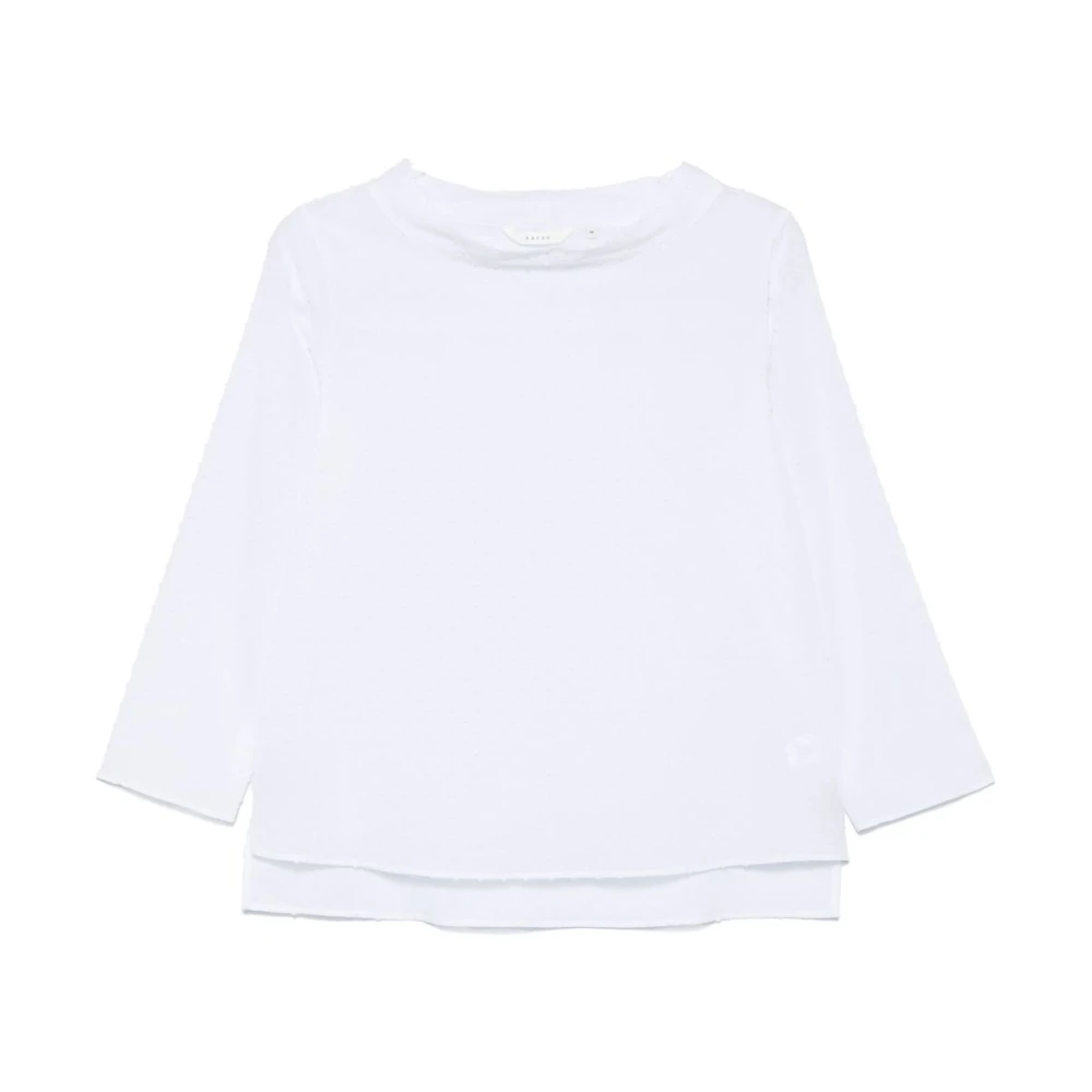 Xacus Witte Shirt met Lange Mouwen White Dames
