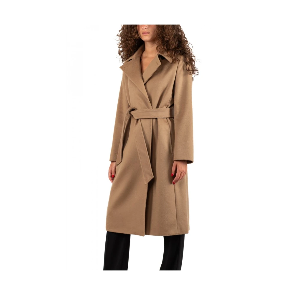 Max Mara Damesjas met kraag Brown Dames