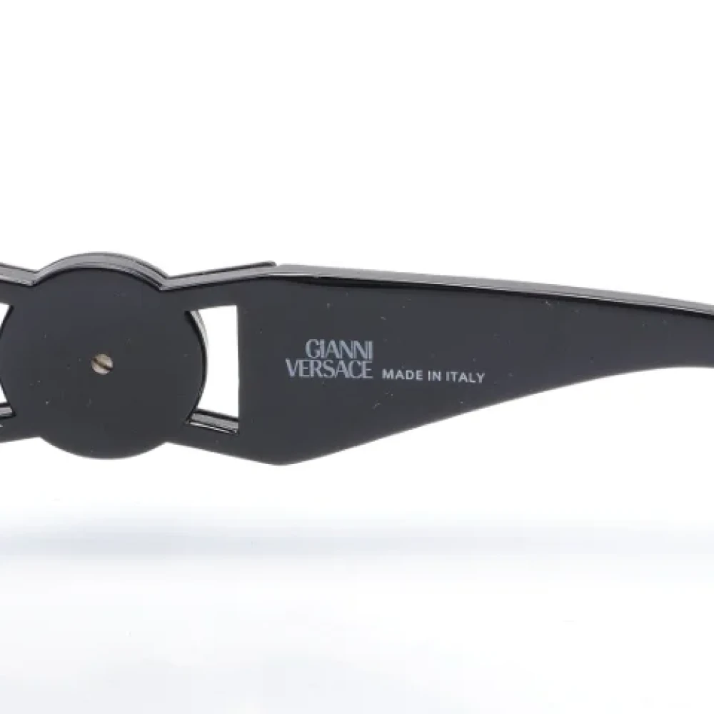 Versace Pre-owned Metal sunglasses Black Dames
