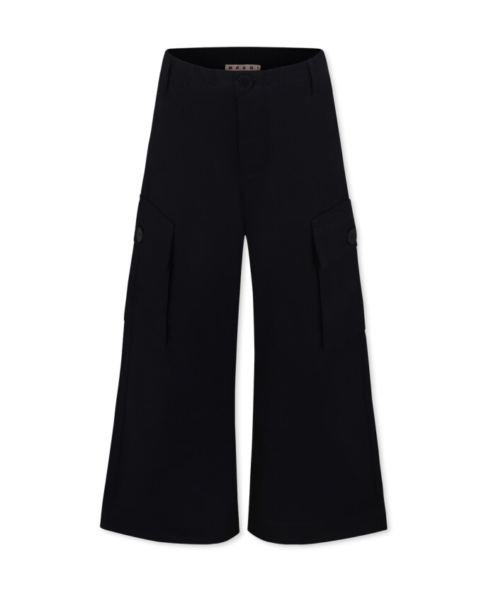 pantalon-decontracte-en-coton-bleu