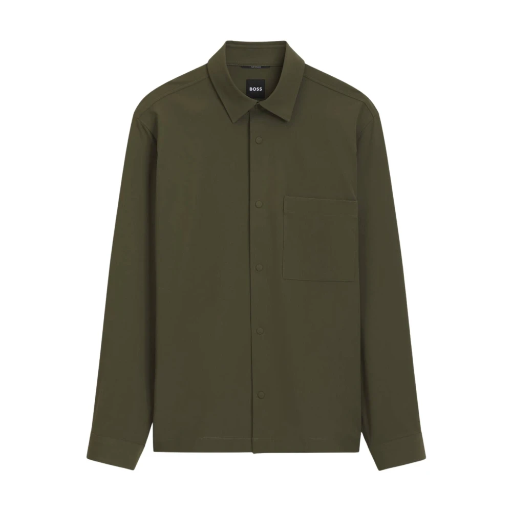 Boss 347 Camicia Tecnica Open Green - Immagine 2