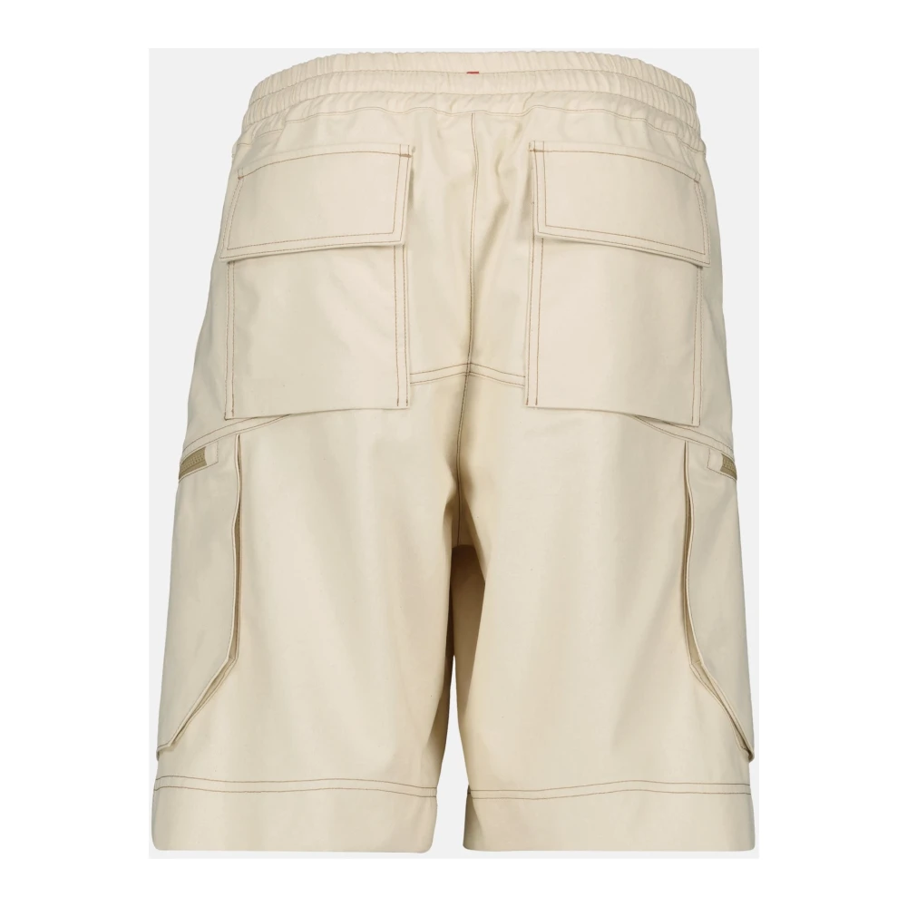 Moncler Beige Cargo Shorts Lente-Zomer 2025 Beige Heren