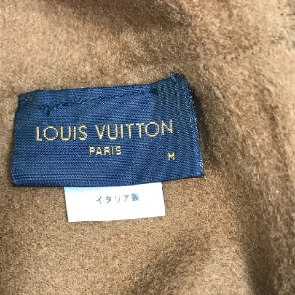 Louis Vuitton Vintage Pre-owned Wool hats Brown Dames
