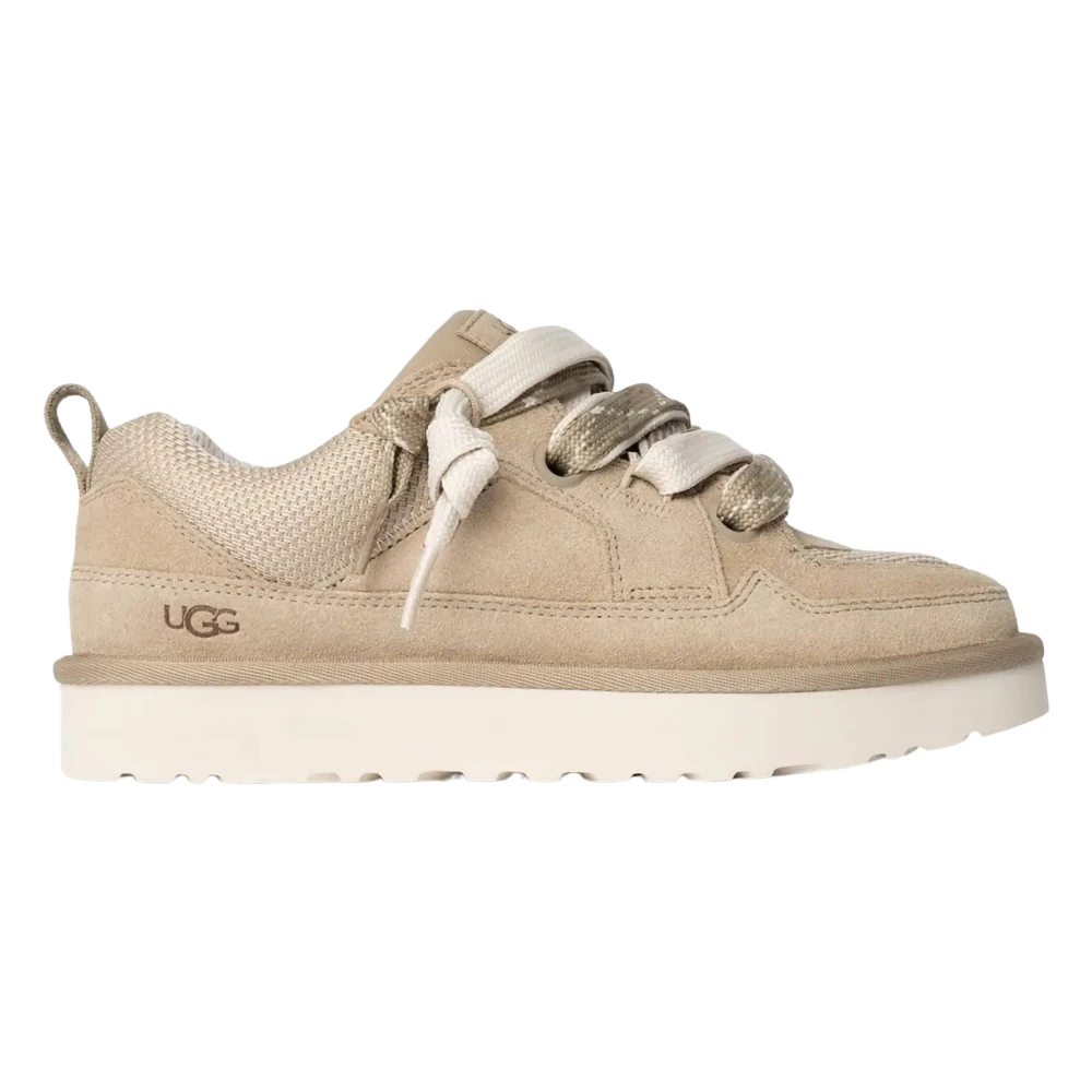 Ugg Unisex Kids Beige Lo Lowmel Trainers - Kids Sneakers - 35 Eu - Kids