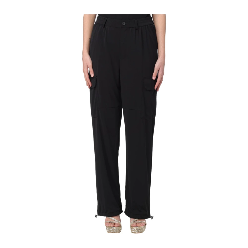 Twinset Straight Trousers Black Dames