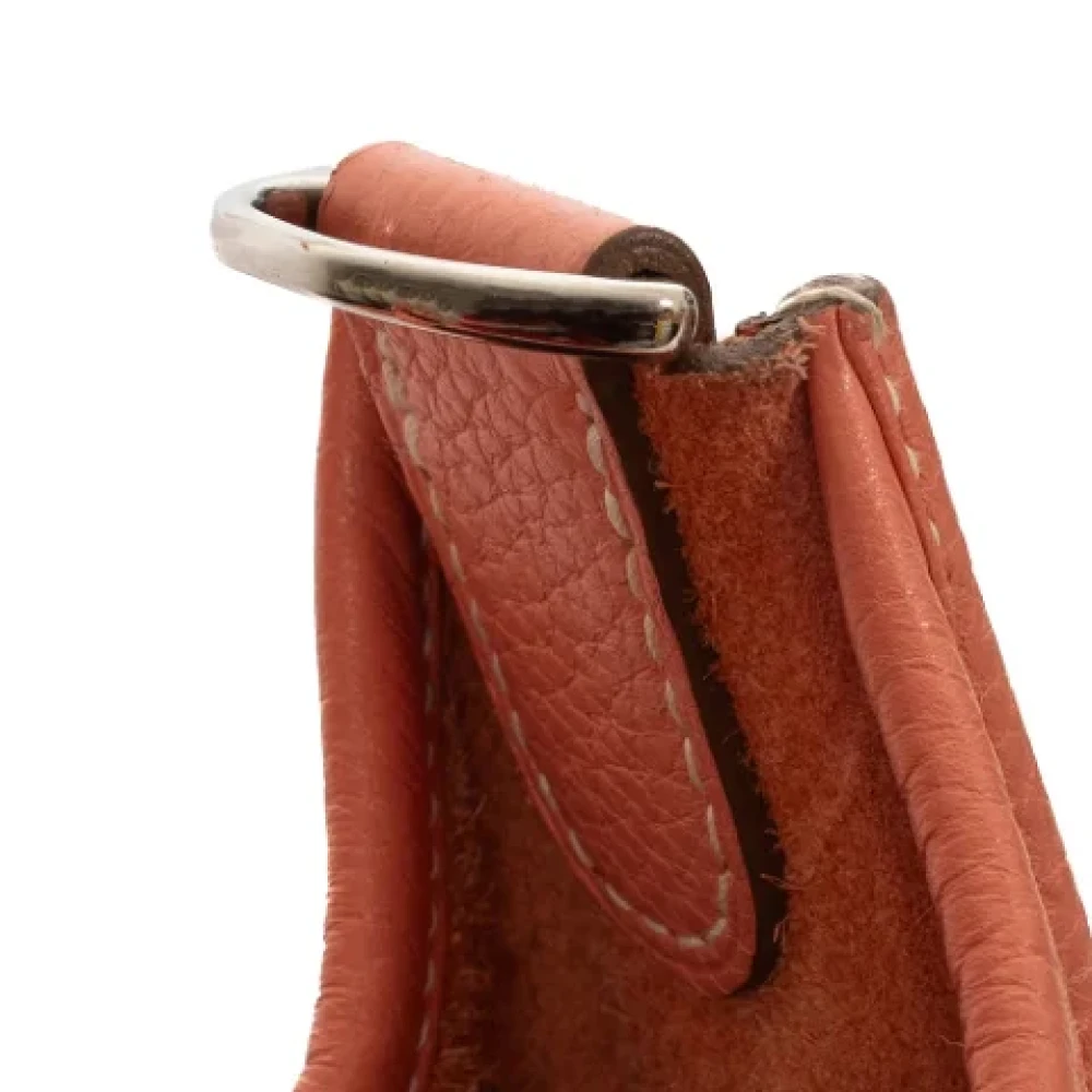 Hermès Vintage Pre-owned Leather crossbody-bags Pink Dames