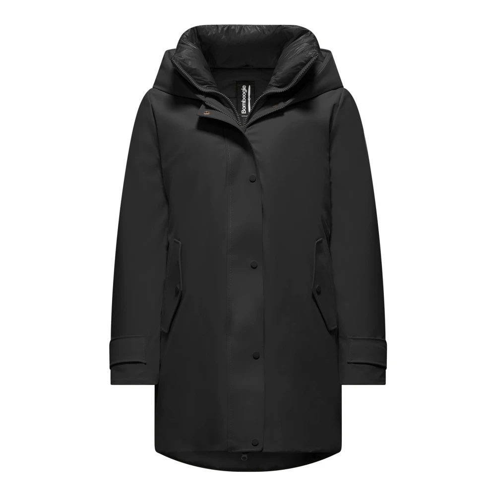 Bomboogie Femme Noir - Veste Stretch Nylon Primaloft - Manteaux - Taille: 46 Fr