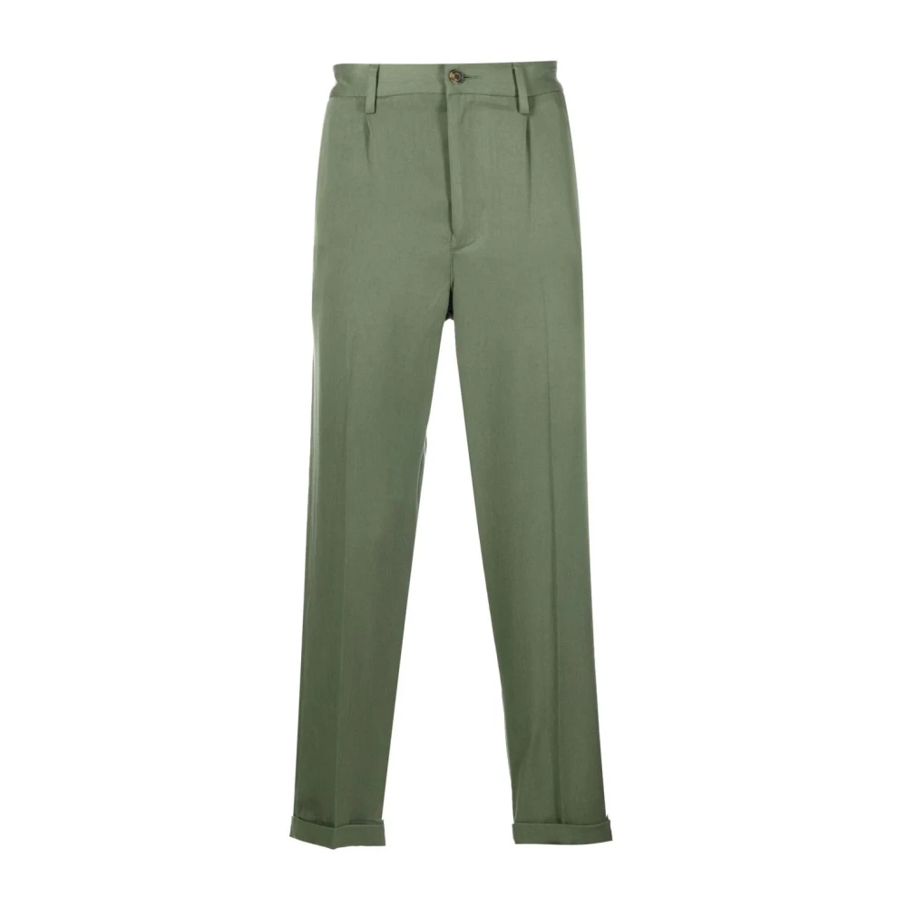 Vince Straight Trousers Green Heren