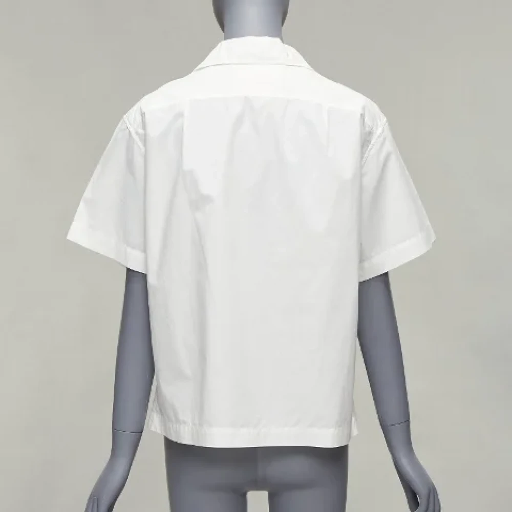 Marni Pre-owned Cotton tops White Dames