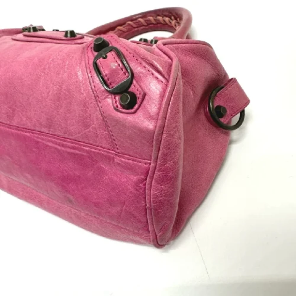 Balenciaga Vintage Pre-owned Leather balenciaga-bags Pink Dames