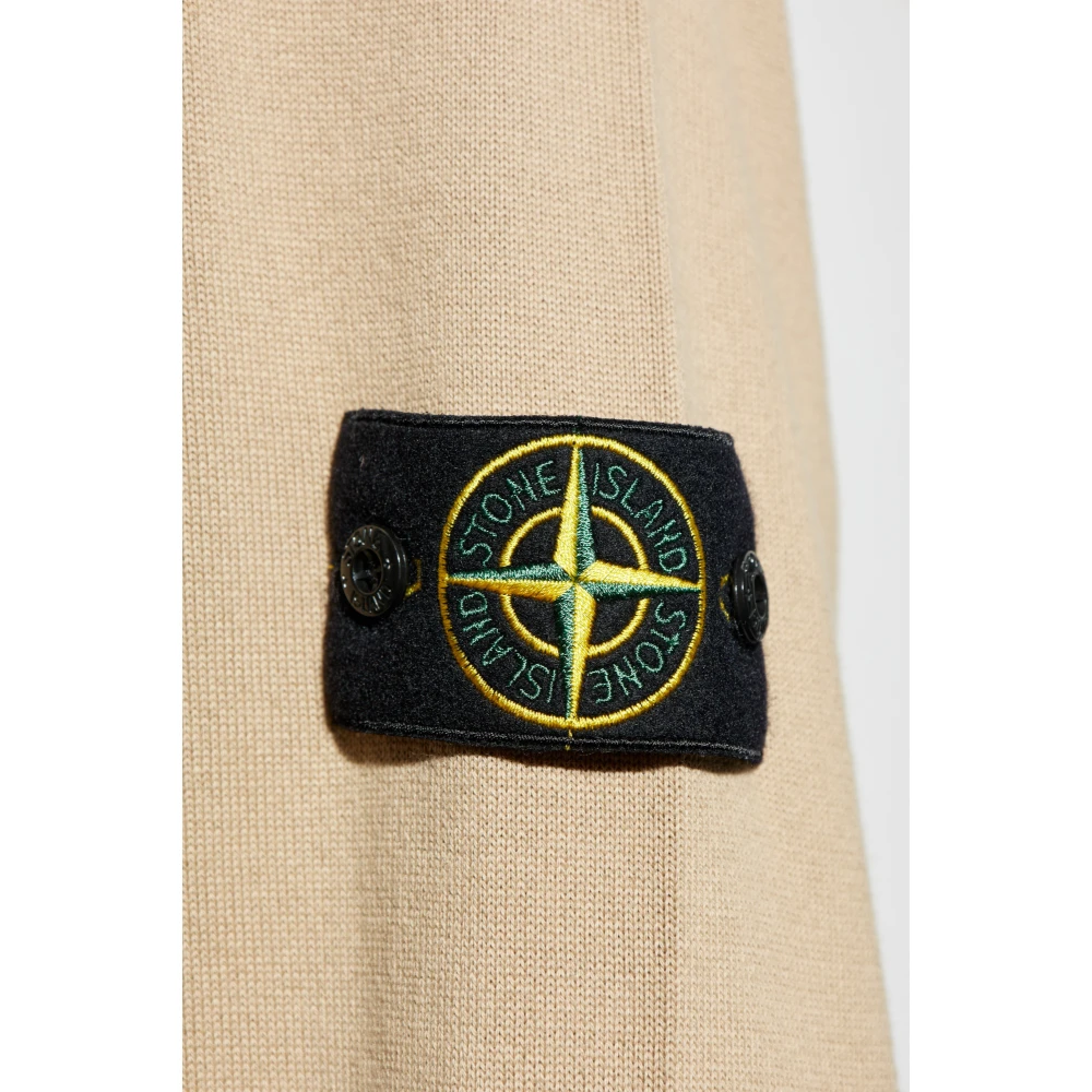 Stone Island Trui met logo Beige Heren