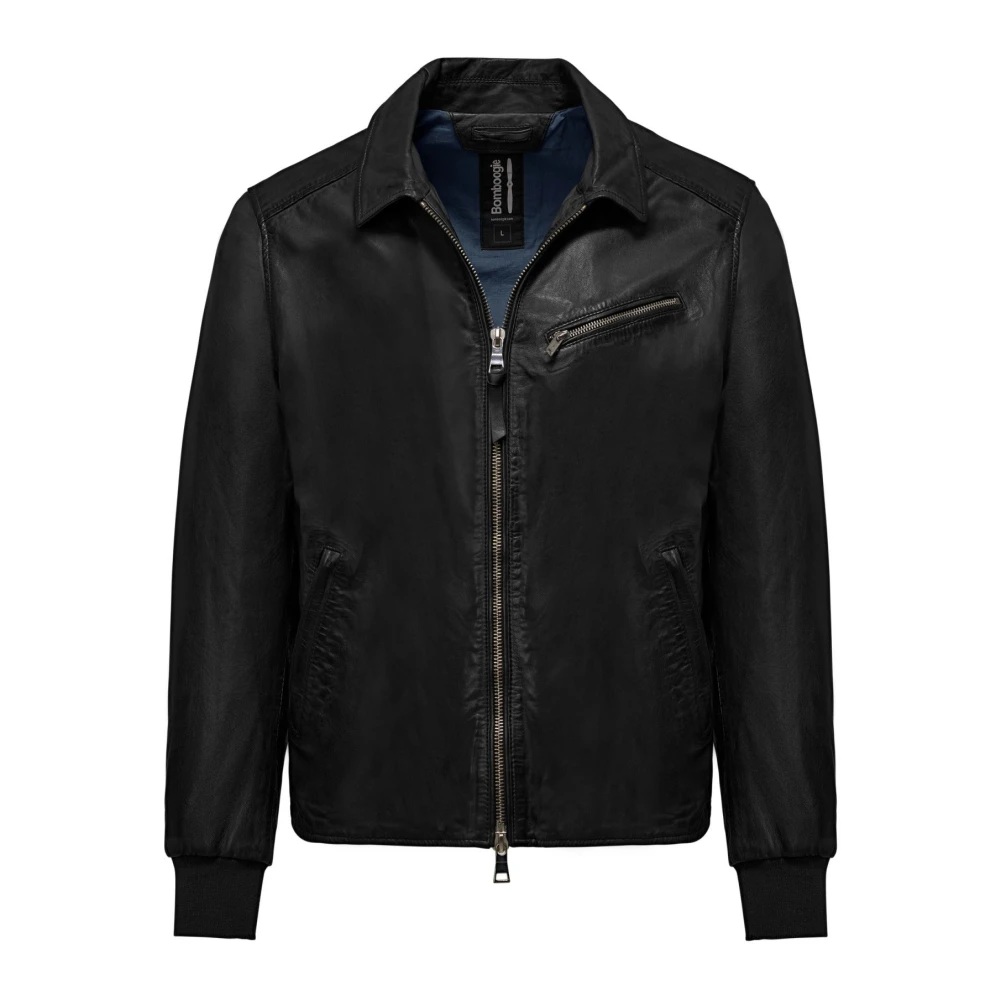 Jackets > Leather Jackets - - BomBoogie - Modalova