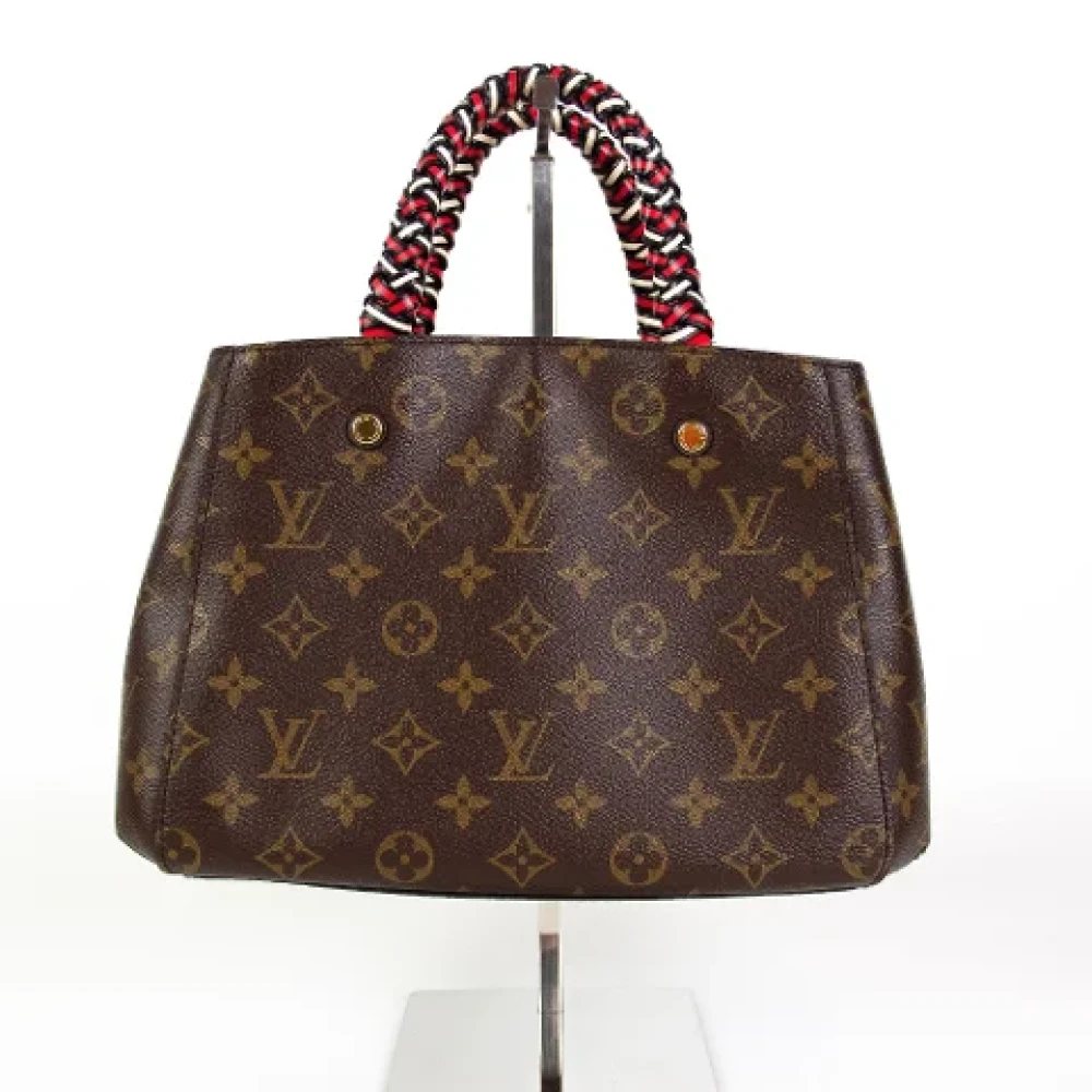 Louis Vuitton Vintage Pre-owned Canvas louis-vuitton-bags Brown Dames