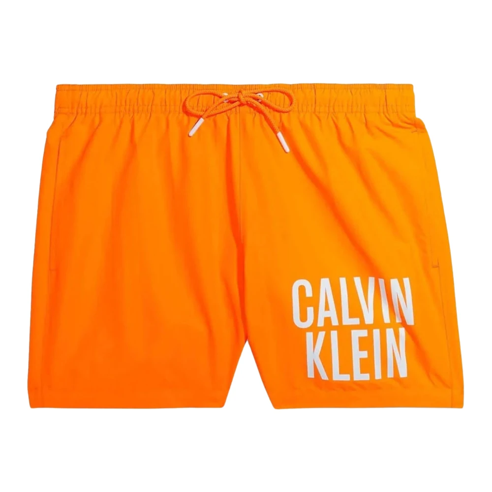 Orange Badeshorts