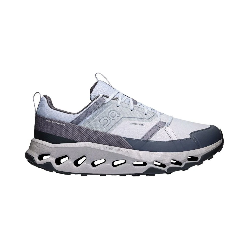 On Running Men's Gray Running Shoes, 8 1/2 Uk, Cloudhorizon Waterproof