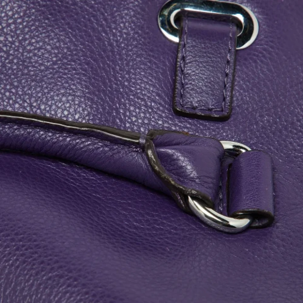 Michael Kors Pre-owned Leather handbags Purple Dames