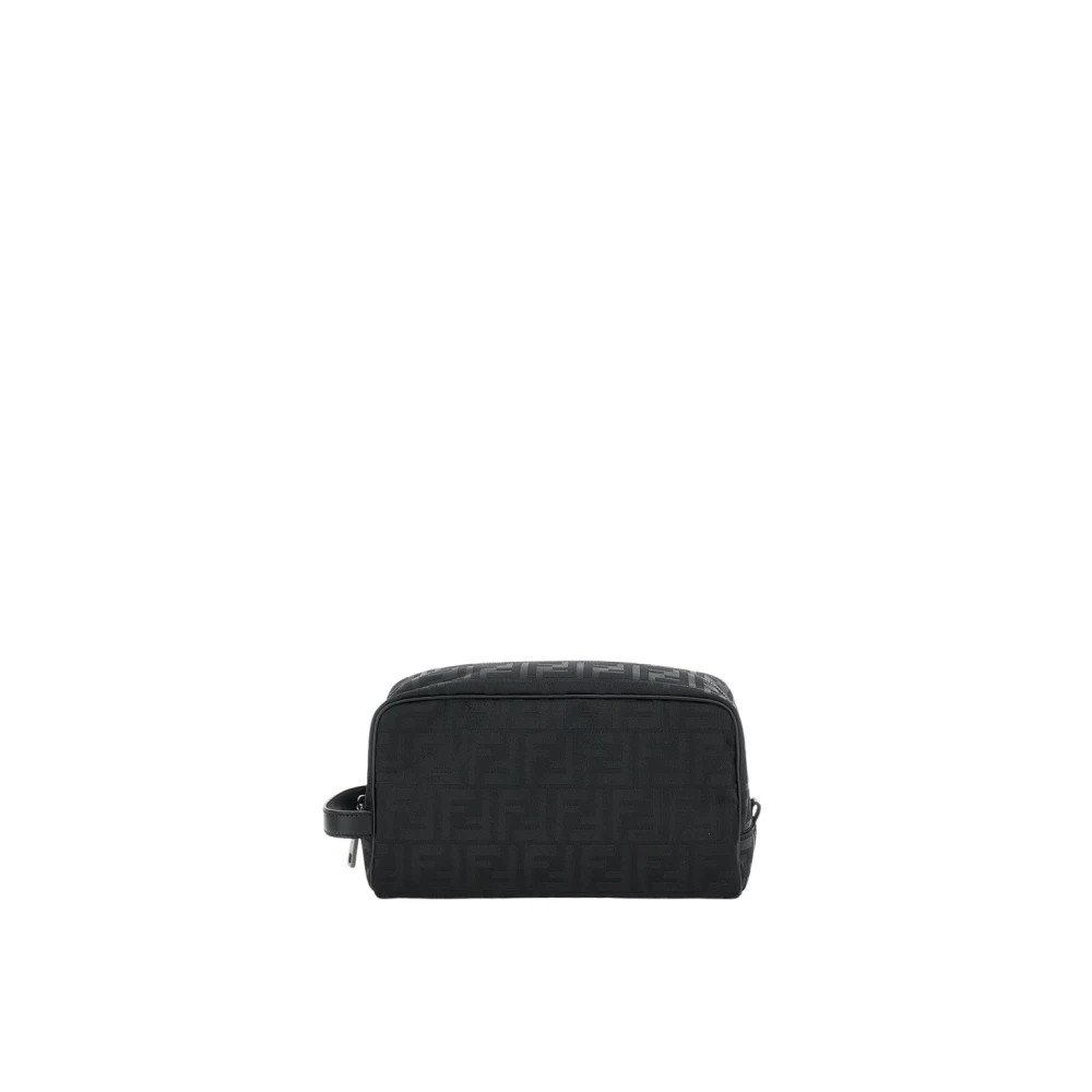 Fendi Women's Black Medium Beauty Case - Toilet Bags - One Size- Bags