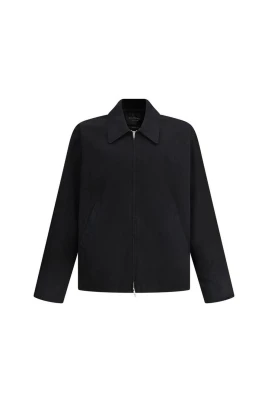 Stilig Oversized Jacka med Dubbel Dragkedja