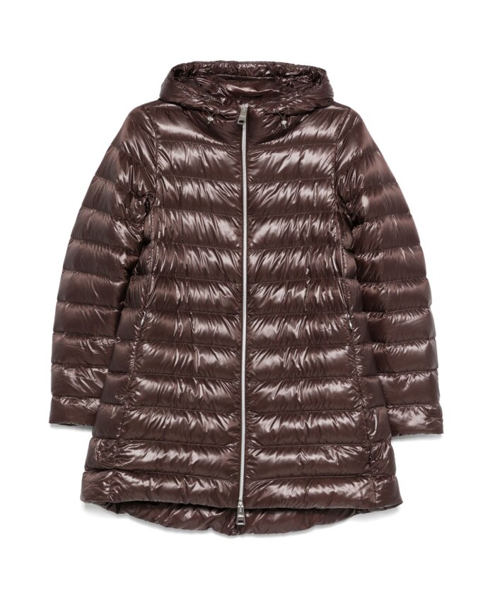 manteau-a-capuche-marron-a-glissiere