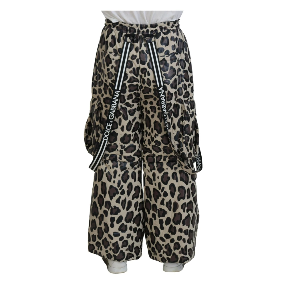 Dolce & Gabbana Luipaardprint Sneeuwbroek Multicolor Heren
