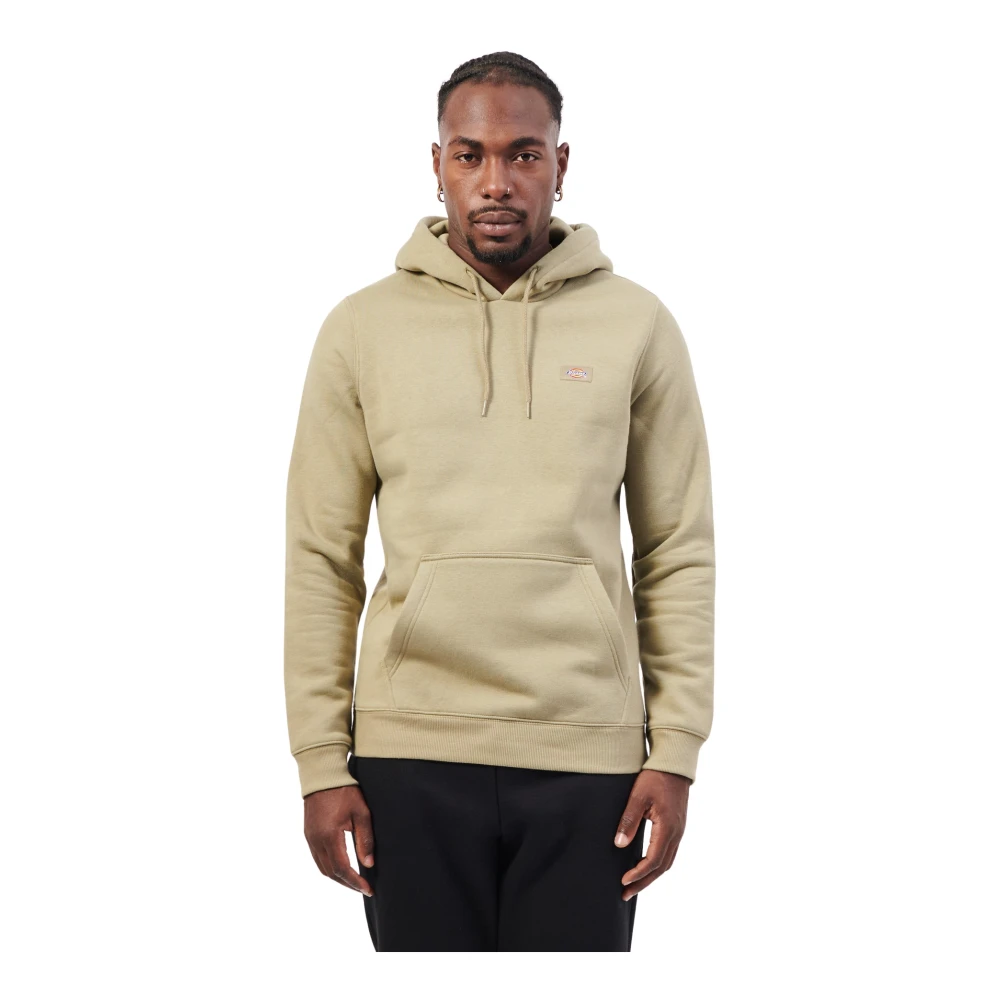 Dickies Groene hoodie met geribbelde zoom Green Heren