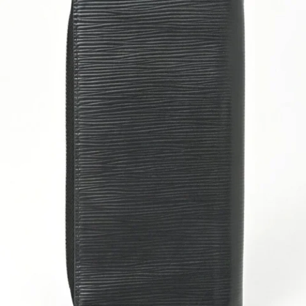 Louis Vuitton Vintage Pre-owned Leather wallets Black Heren