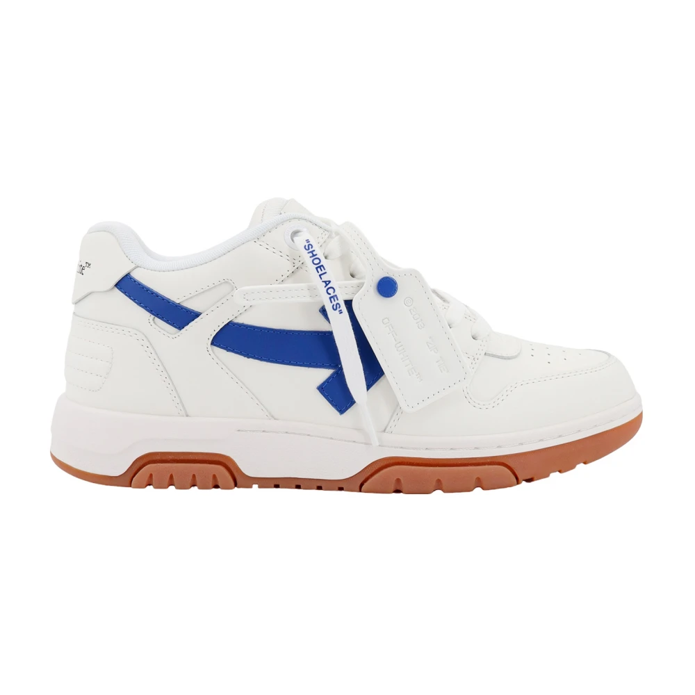 Off White Vita Sneakers med Pillogotyp White, Herr