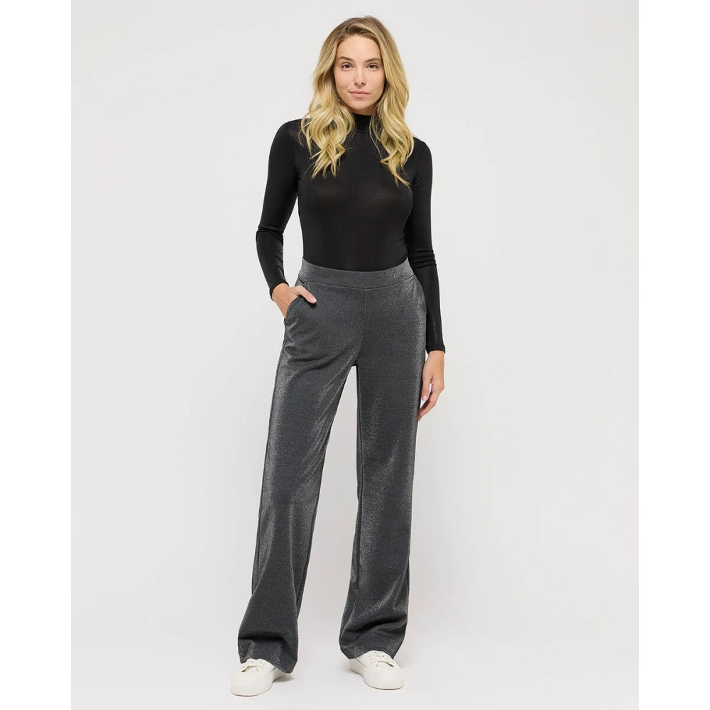 Angels LIZ Easy Stijlvolle Denim Broek Gray Dames