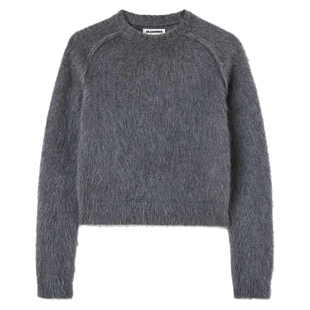 Jil Sander Casual Gebreide Trui Gray Dames