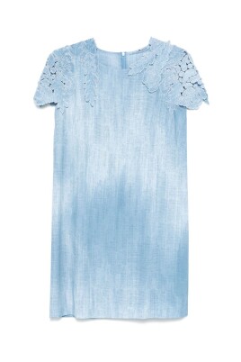 blue-floral-lace-short-sleeve-dress