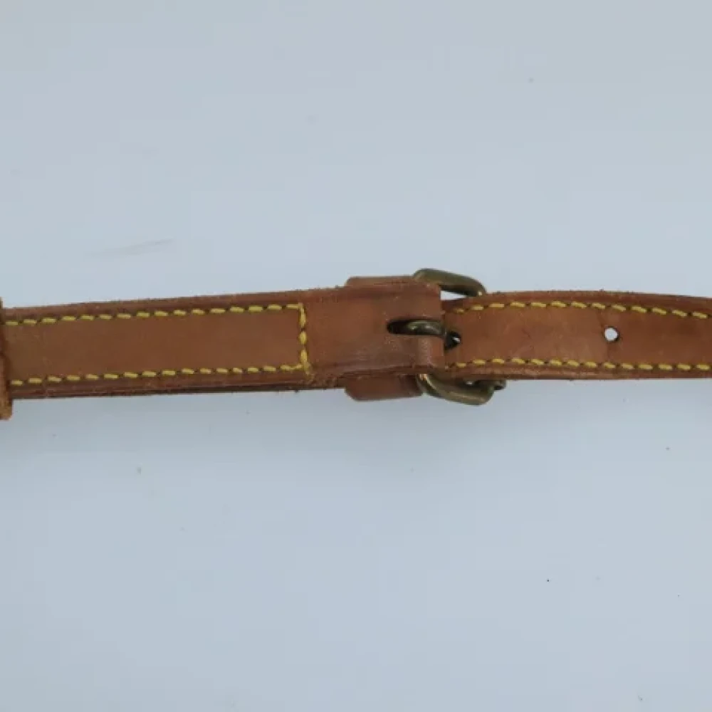 Louis Vuitton Vintage Pre-owned Canvas shoulder-bags Brown Dames