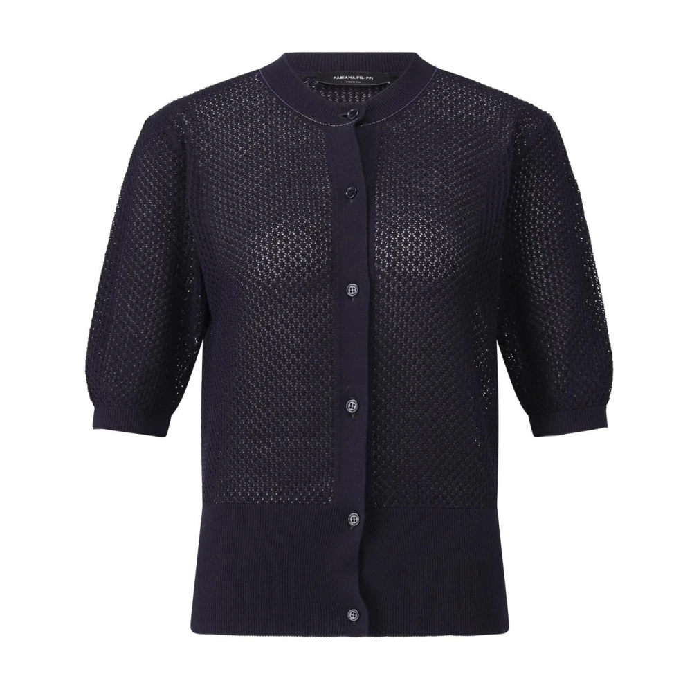 Knitwear > Cardigans - - Fabiana Filippi - Modalova