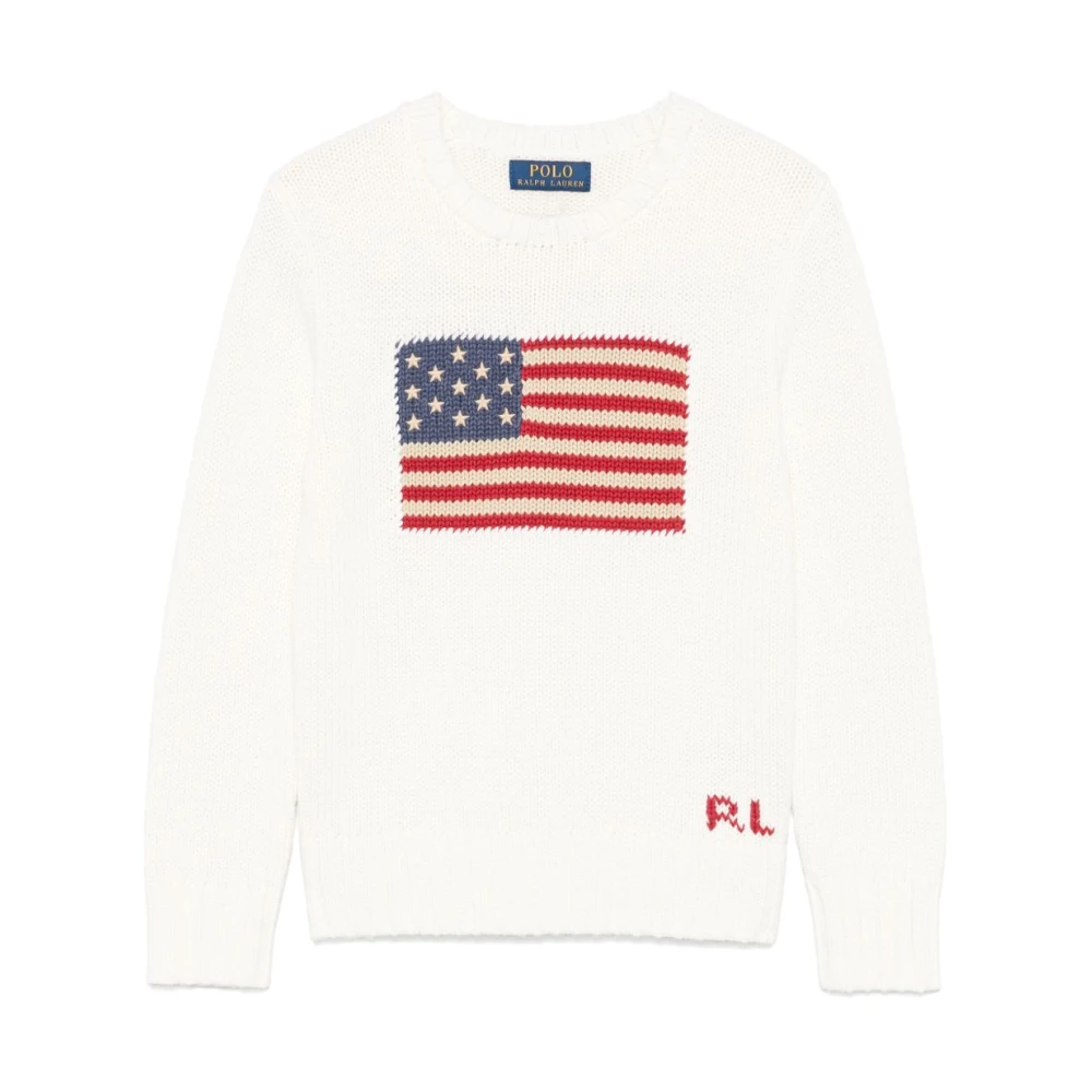 Polo Ralph Lauren Men's White Sweatshirt Aw25 Stylish Comfort