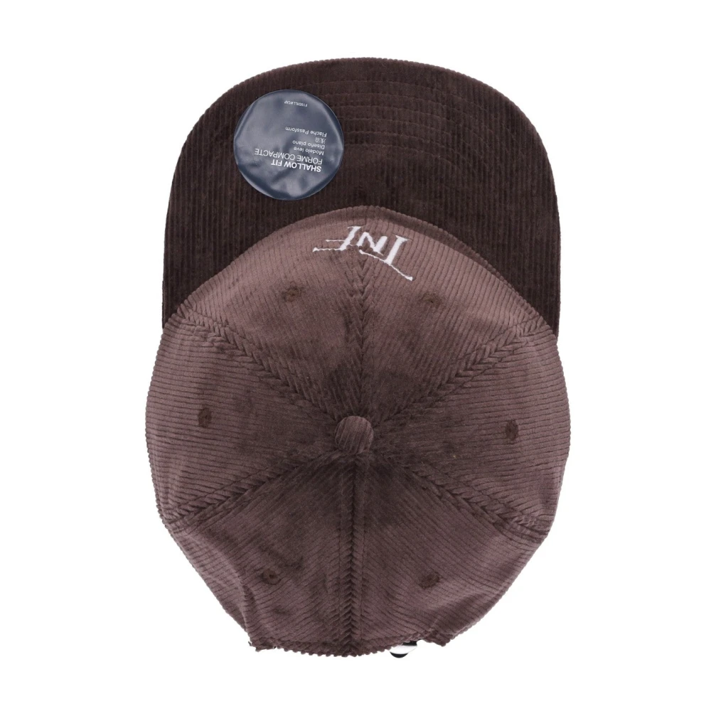 The North Face Corduroy Flat Visor Cap in Coal Brown Unisex