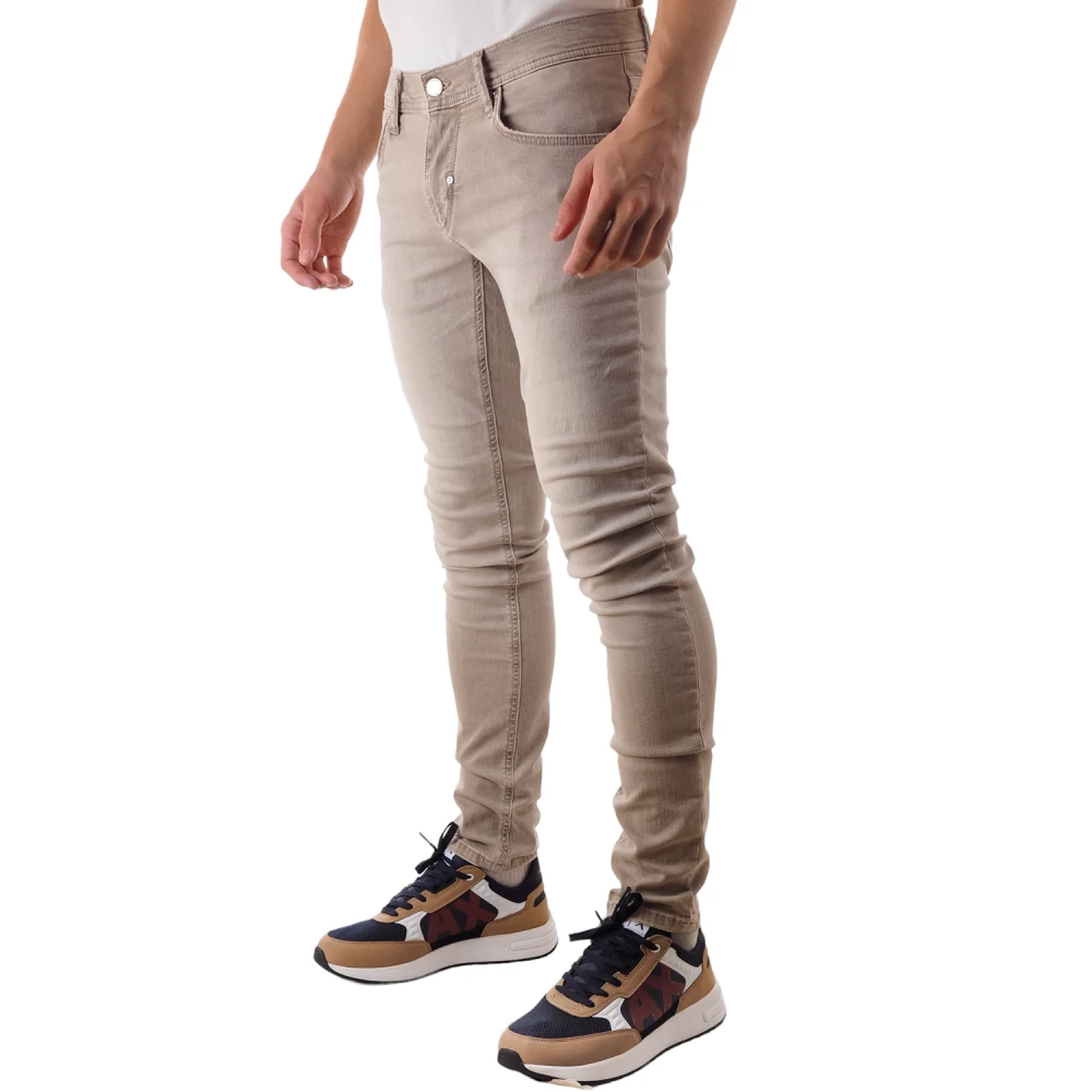 Antony Morato Super Skinny Fit Jeans Beige Heren