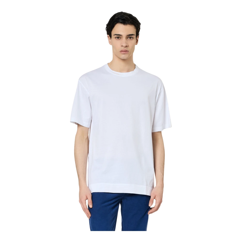 Massimo Alba T-Shirts White Heren