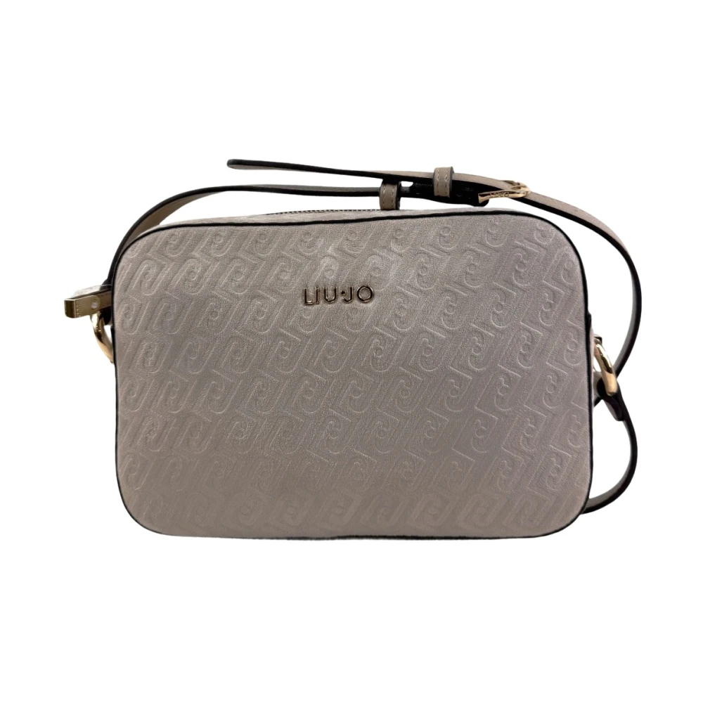 Liu Jo Vrouw Beige Tassen Dames, One Size, Polyester, Manh M Camera Case
