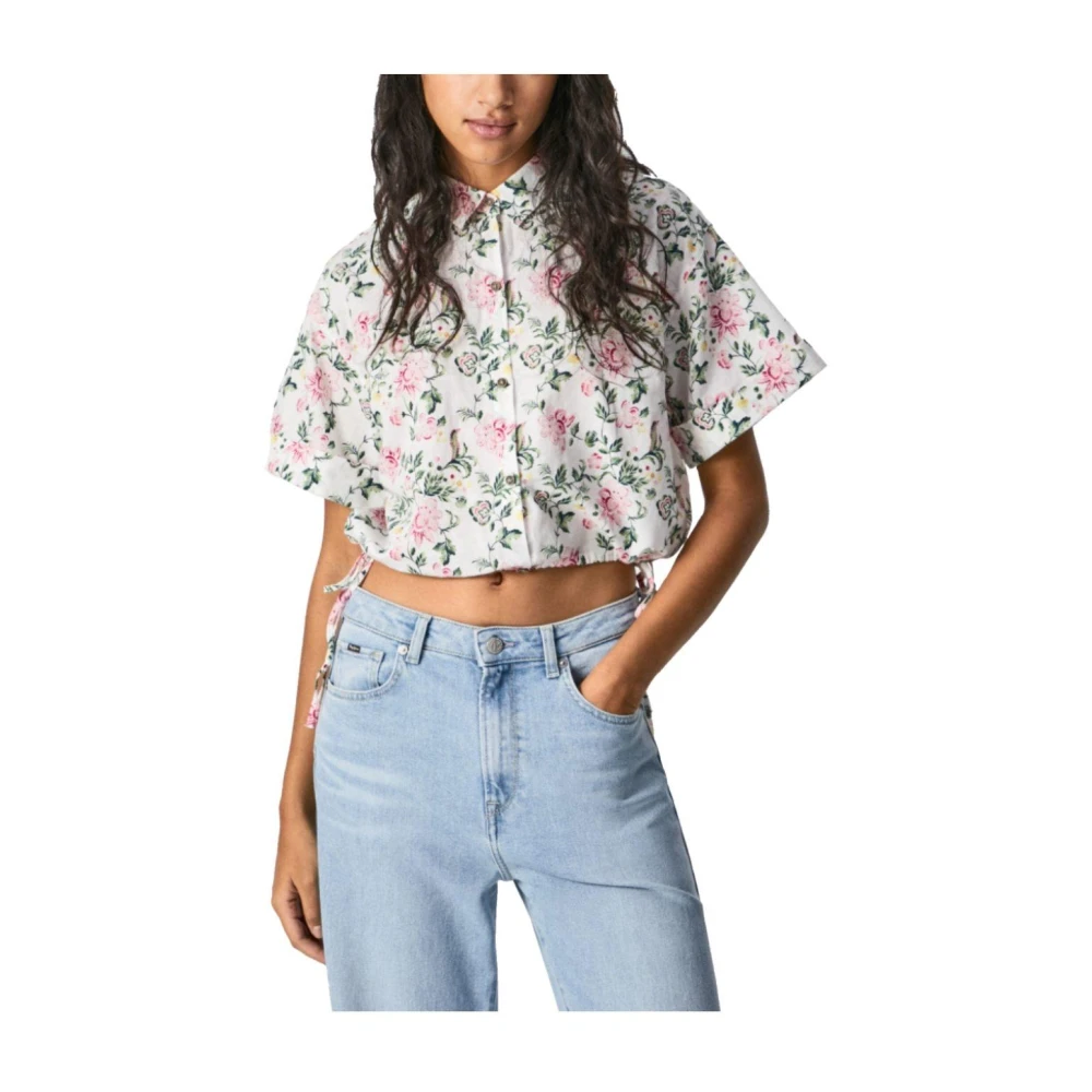 Pepe Jeans Women's White Shirts, S, Shirts